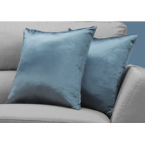 Satin decorative deals pillows